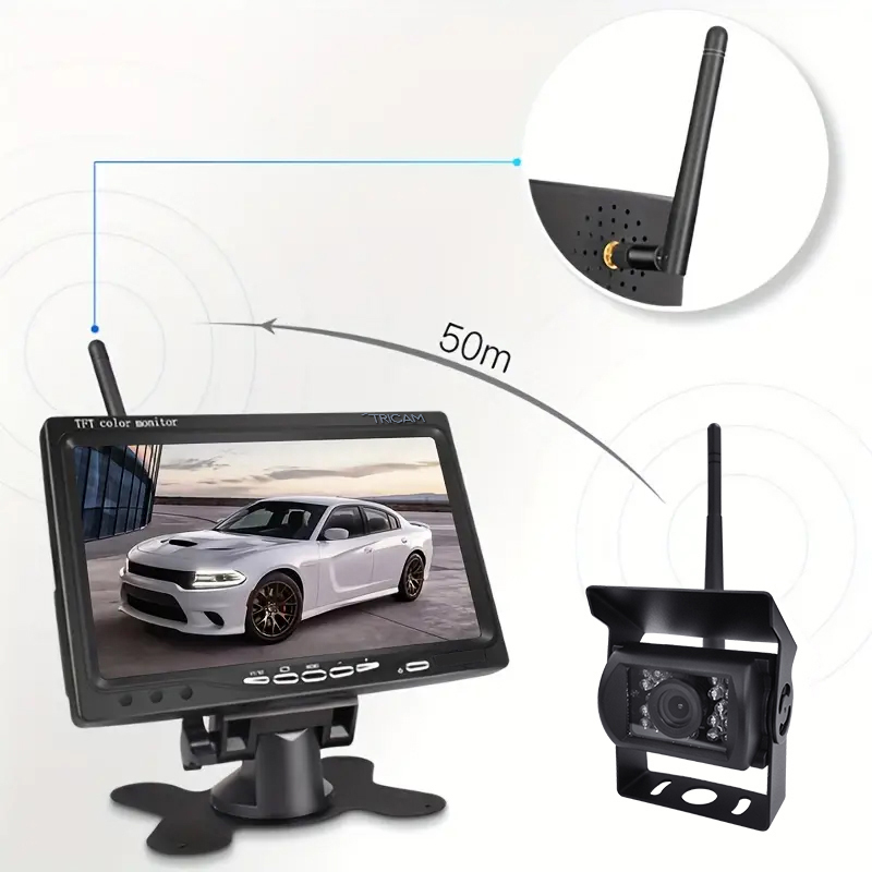 Rear Camera For Car - Беспроводная камера заднего вида для грузовиков,