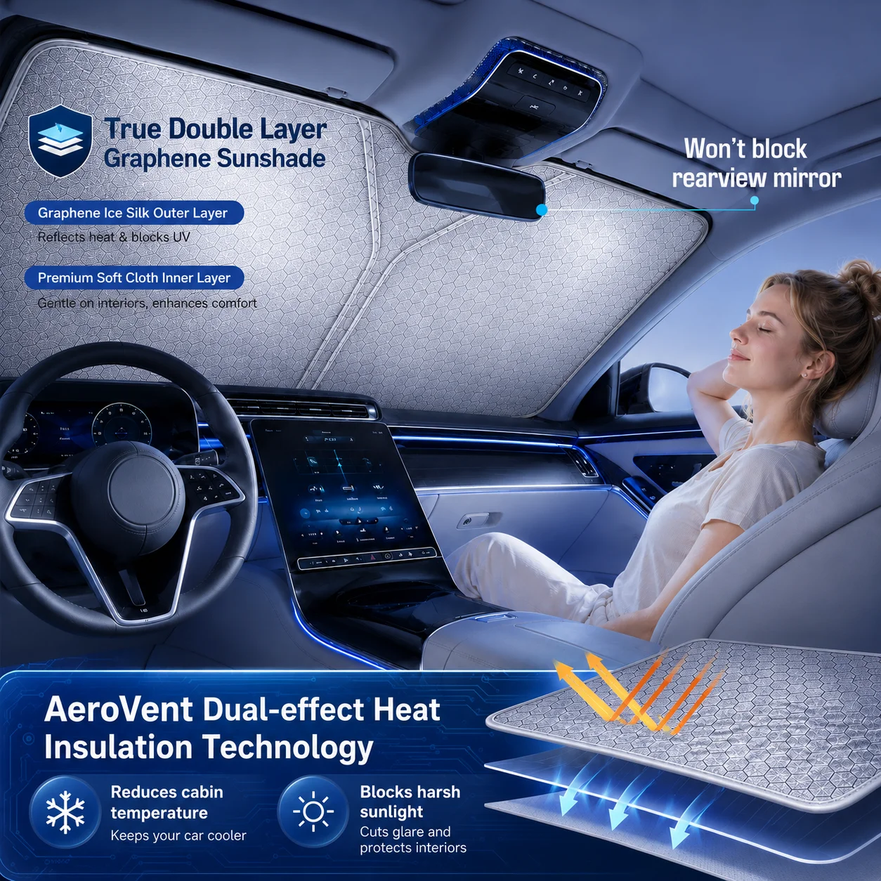 Солнцезащитный экран для лобов – обзор и цена Car Accessories Tata Punch