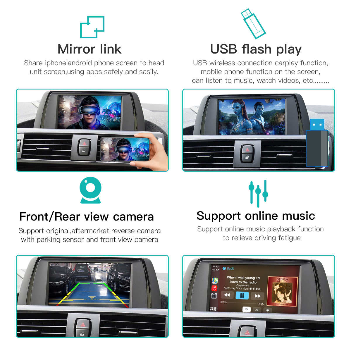 Мультимедийный интерфейс Carpl – обзор и цена Rear Camera For Car