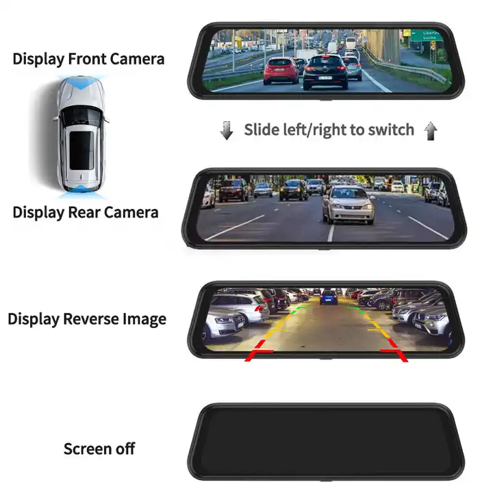 10-дюймовый зеркальный видеоре – обзор и цена Rear Camera For Car