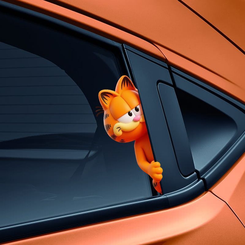 Оптовые наклейки с Гарфилдом:  – обзор и цена Car Accessories To Buy